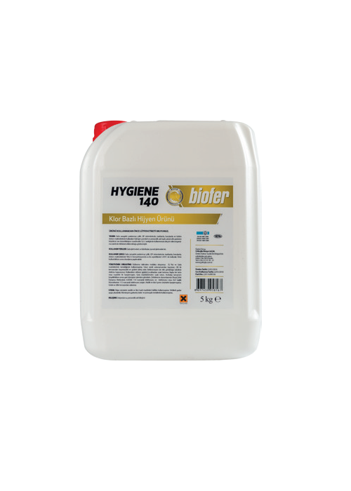 Biofer 5 Kg Klor Bazlı Hijyen Ürünü Hygiene 140