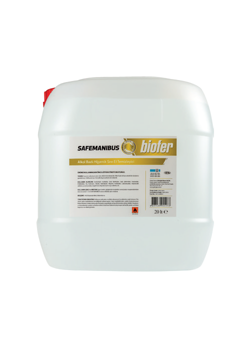 Biofer 20 Kg Alkol Bazlı Sıvı El Temizleyici Safemanibus