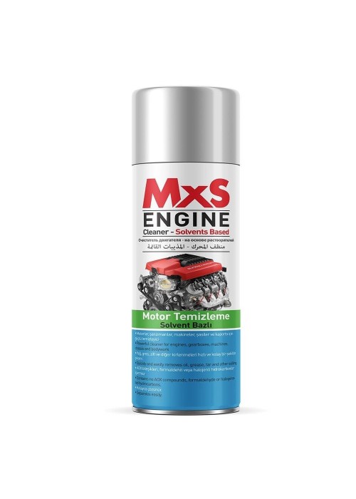 MxS 500 Ml Solvent Bazlı Motor Temizleyici Sprey