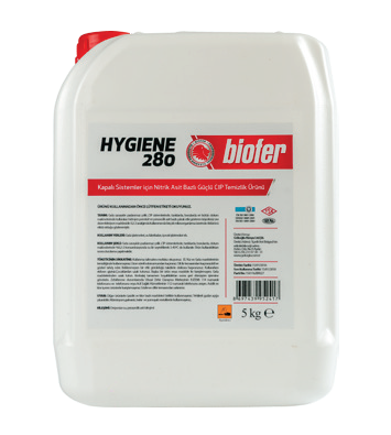 Biofer 5 Kg Kapalı Sistemler İçin Nitrik Asit Bazlı Güçlü CIP Temizleme ...