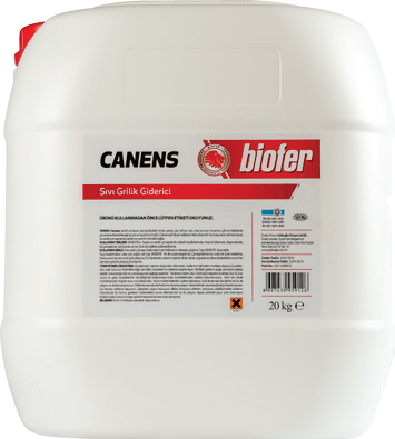 Biofer 20 Kg Sıvı Grilik Giderici Canens