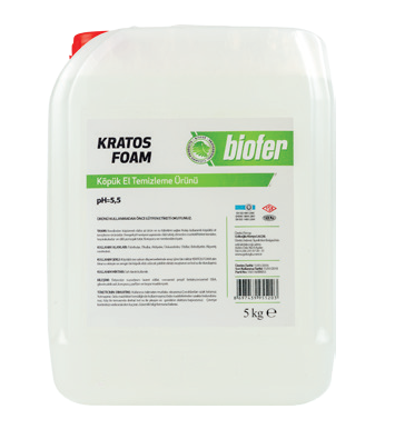 Biofer 5 Kg Köpük El Sabunu Kratos Foam