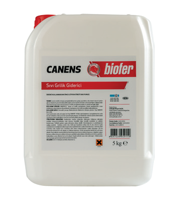 Biofer 5 Kg Sıvı Grilik Giderici Canens